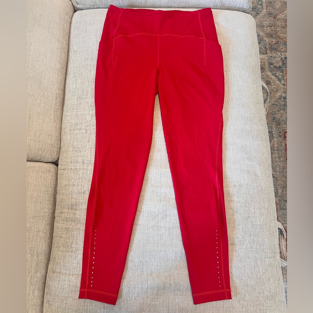 lululemon athletica Red Leggings